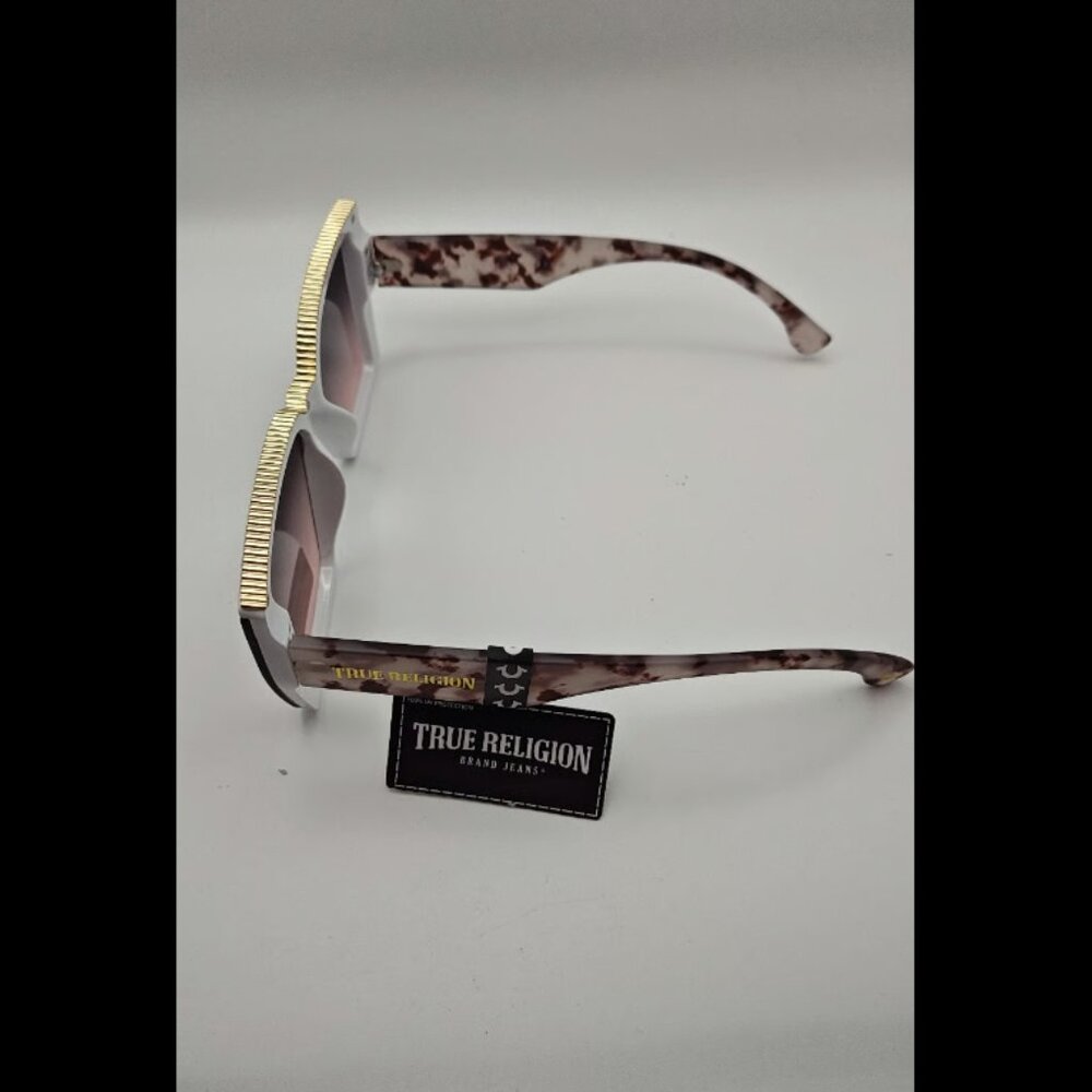True Religion Sun Glasses Adult White Frame - Picture 8 of 8